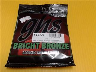 GHS STRINGS BRIGHT BRONZE MEDIUM 013-056